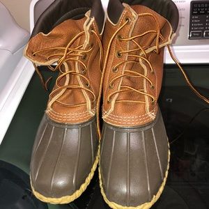 L.L. Bean duck boots